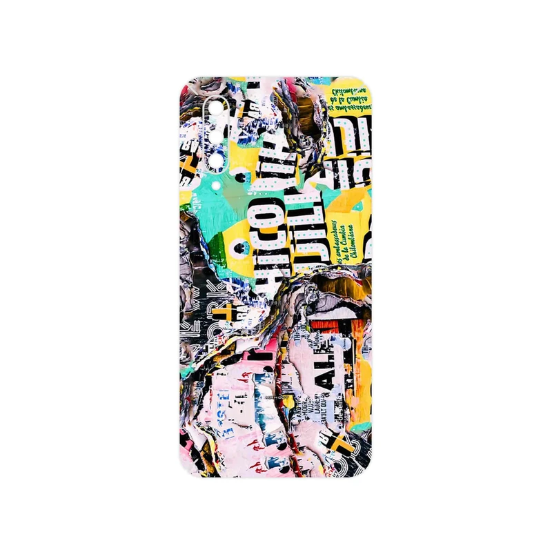 برچسب پوششی ماهوت مدل Collage of Teared Paper مناسب برای گوشی موبایل شیائومی MI 9 Lite