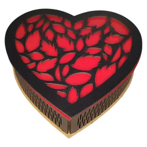 جعبه هدیه مدل برگ