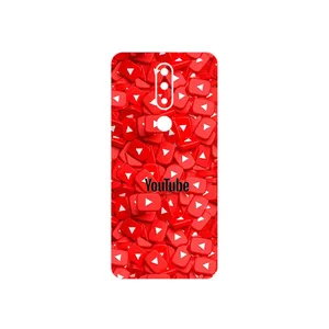 MAHOOT Youtube Cover Sticker for Nokia 5.1 Plus