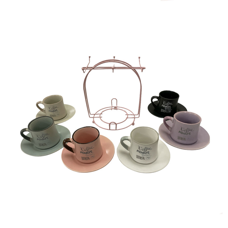 سرویس قهوه خوری 13 پارچه آجار کد FDS-009547