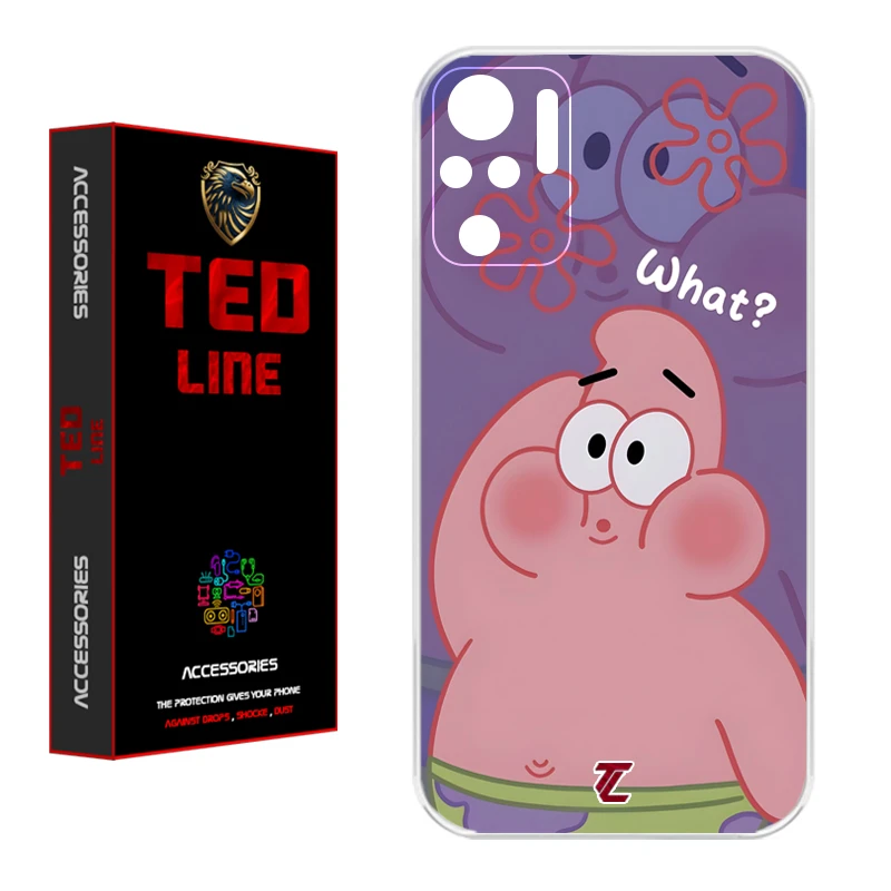 کاور تد لاین طرح پاتریک کد 1121 مناسب برای گوشی موبایل شیائومی Redmi Note 10 4G / Note 10S / Poco M5S