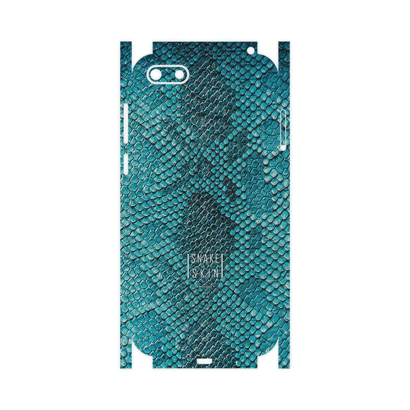 برچسب پوششی ماهوت مدل Blue Snake Skin-FullSkin مناسب برای گوشی موبایل هوآوی Y5 Lite