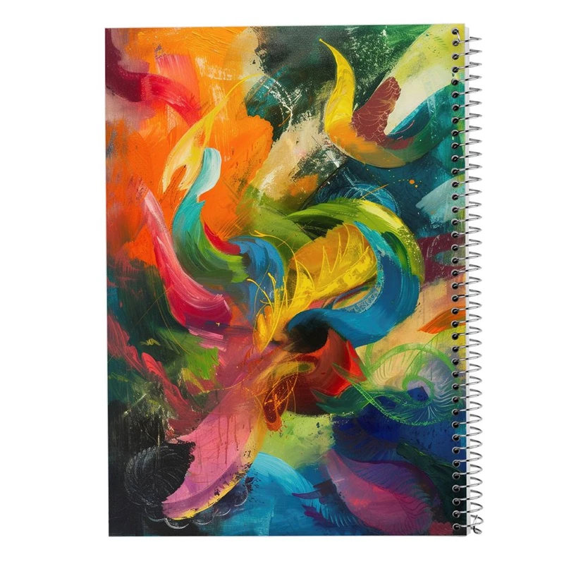 دفتر نقاشی 50 برگ مدوپد مدل اشکال فانتزی کد DF16378