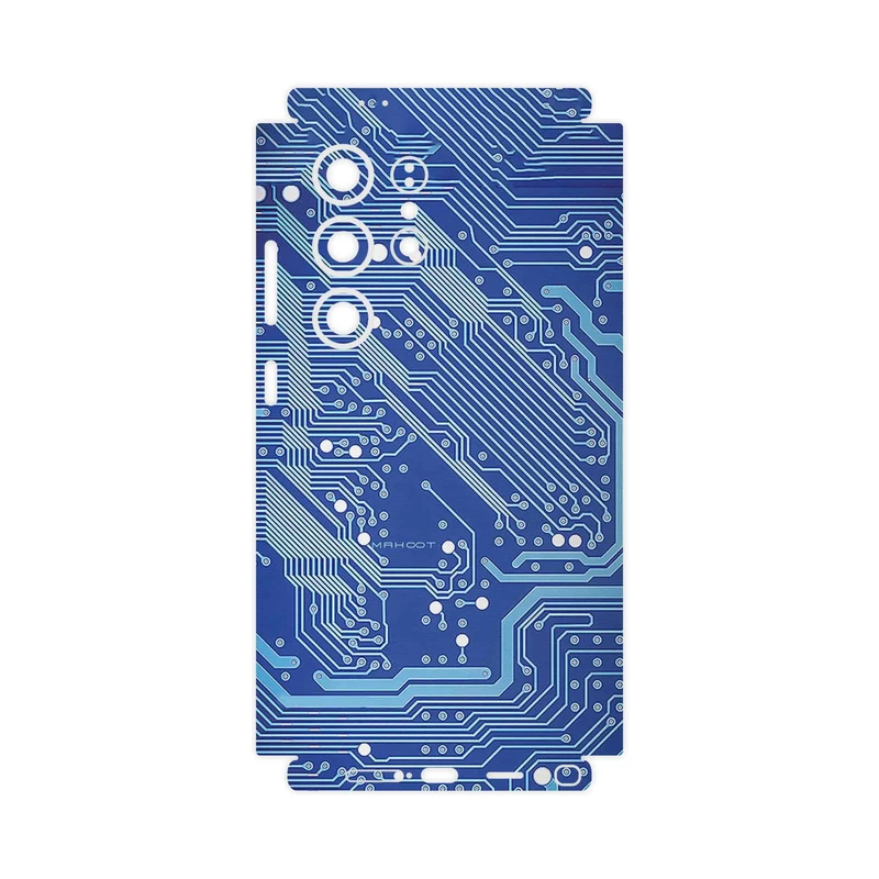 برچسب پوششی ماهوت مدل Blue_Printed_Circuit_Board-FullSkin مناسب برای گوشی موبایل سامسونگ Galaxy S24 Ultra