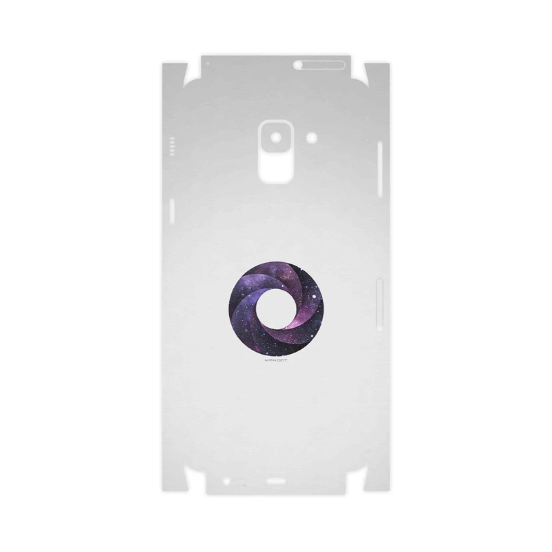 برچسب پوششی ماهوت مدل Minimal Universe Lens-FullSkin مناسب برای گوشی موبایل سامسونگ Galaxy A8 2018