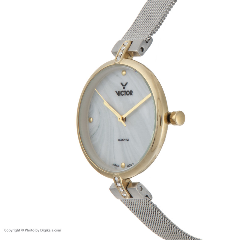 ساعت مچی عقربه ای زنانه ویکتور مدل V1351-01