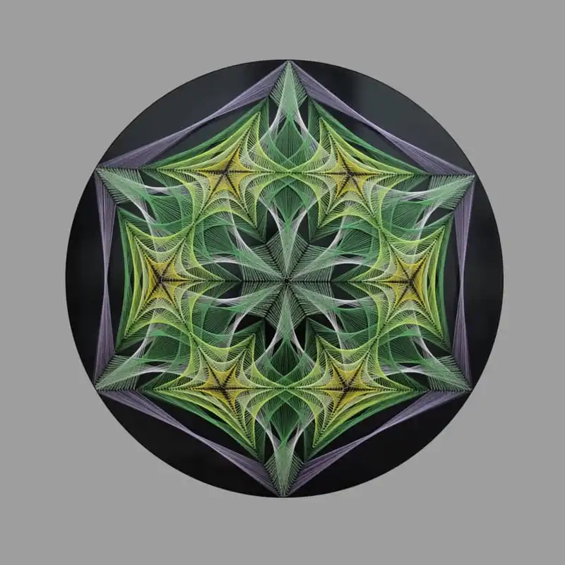 تابلو میخ و نخ کد 141