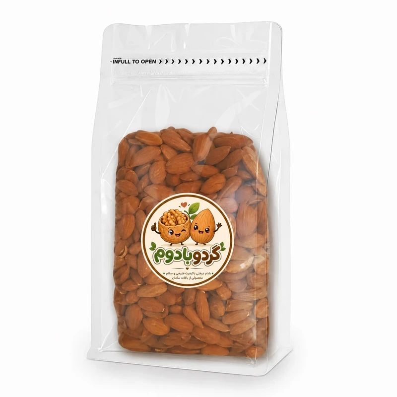 مغز بادام درختی خام گردو بادوم - 250 گرم