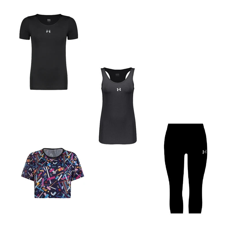 ست چهار تکه لباس ورزشی زنانه مدل 7101-9101-3101-56