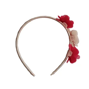 تل مو دخترانه مدل گلدار