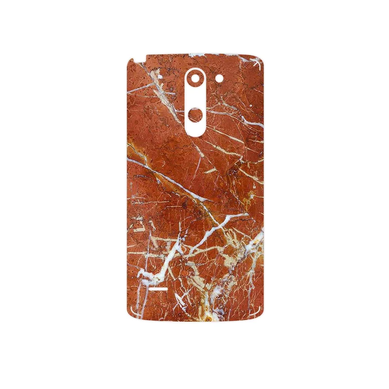 برچسب پوششی ماهوت مدل Red Marble مناسب برای گوشی موبایل ال جی G3 Stylus
