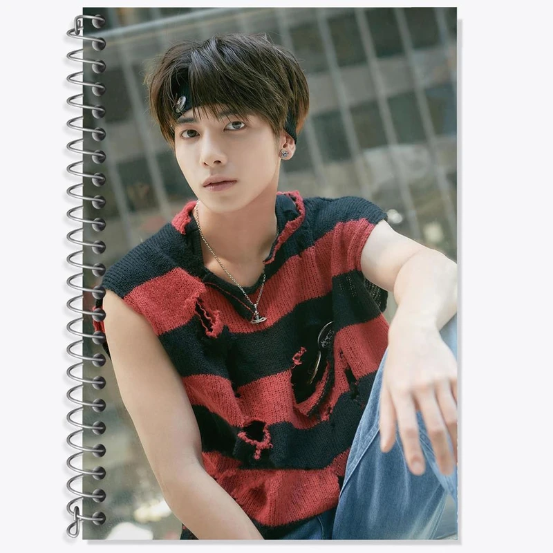 دفتر زبان 50 برگ خندالو مدل سه خط طرح تهیون گروه تی اکس تی TXT کد 20049