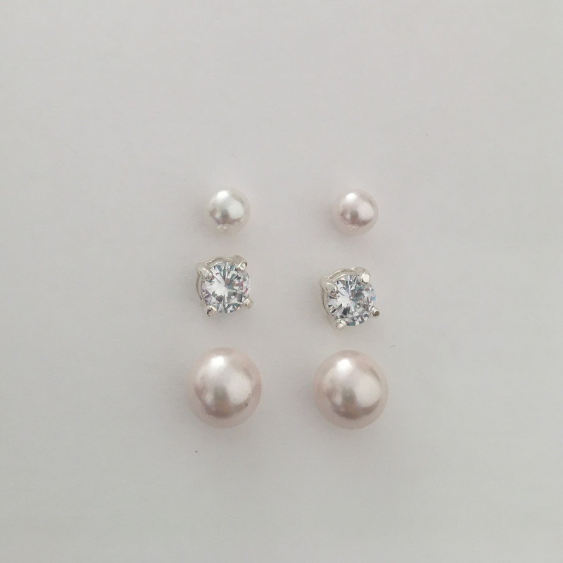 گوشواره زنانه اکسسورایز مدل GA383 مجموعه 3 عددی گوشواره زنانه اکسسورایز مدل GA383 مجموعه 3 عددی