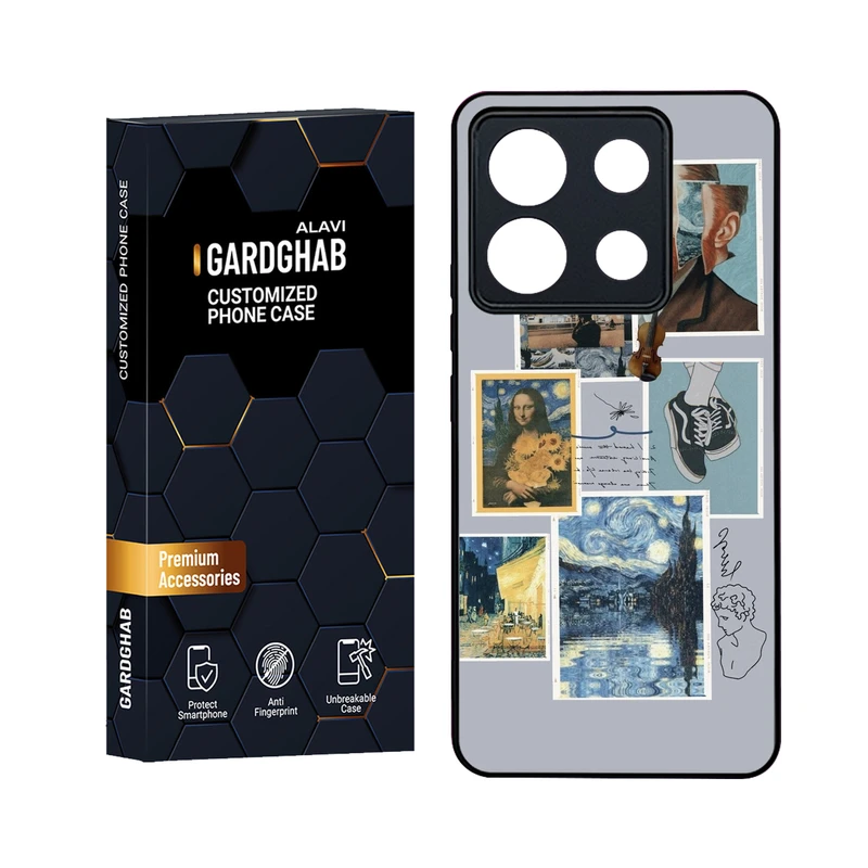 کاور گارد قاب علوی مدل  دور ژله ای مناسب برای گوشی موبایل شیائومی  Poco X6