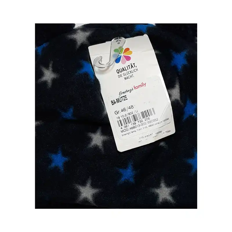 ست کلاه و شال گردن بافتنی نوزادی ارنستینگس فمیلی مدل SH