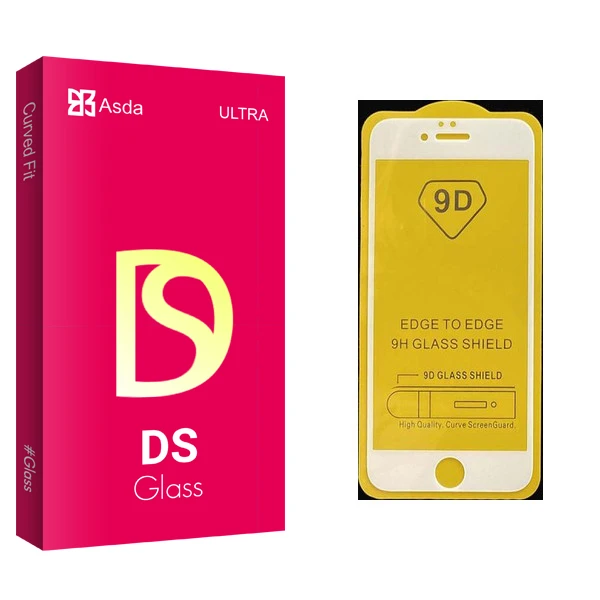 محافظ صفحه نمایش آسدا مدل DS glass مناسب برای گوشی موبایل اپل IphoneSE2 / 8/ 7 / 6