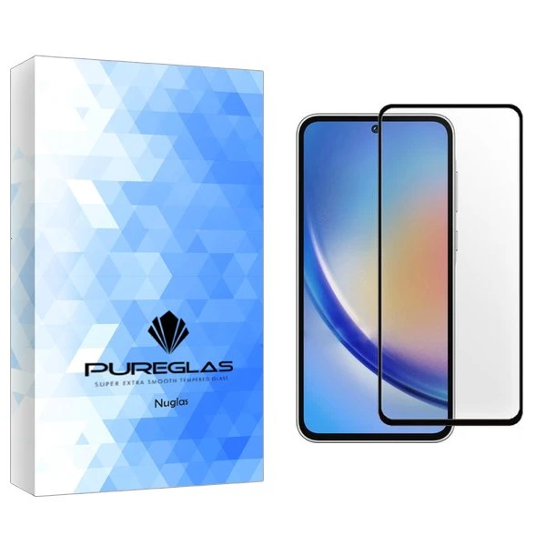 محافظ صفحه نمایش شیشه ای پیور گلس مدل NueGlas مناسب برای گوشی موبایل سامسونگ Galaxy A55