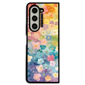 AKAM AMC-WSGZFOLD5-FLOWERS-27 Cover For Samsung Galaxy Z Fold 5