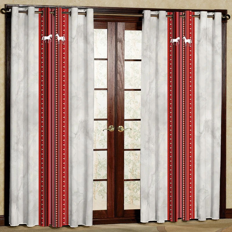 پرده مدل هازان پانچی کد m1860 سایز 280x140 سانتی متر