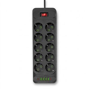 چندراهی برق پاورسوکت مدل F35U-Type-C