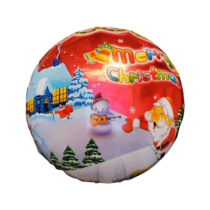 بادکنک فویلی سورتک مدل Merry christmas کد 04