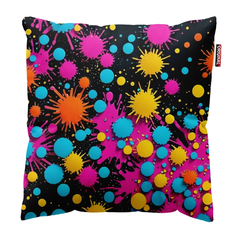  کوسن پاد آفرین طرح رنگی کد 3543 سایز 30*30 سانتی متر