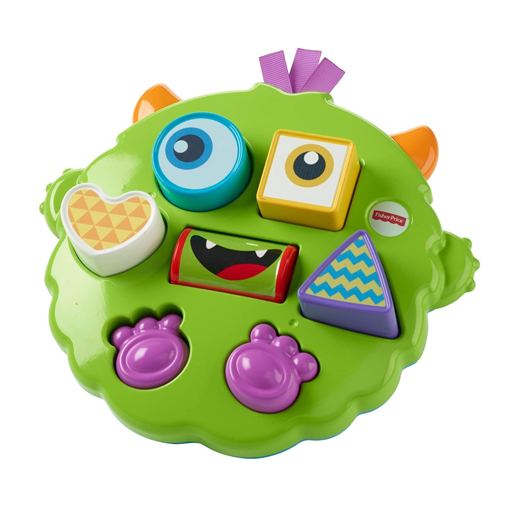 بازی آموزشی فیشر پرایس مدل Silly Sortin Monster Puzzle کد DYM90