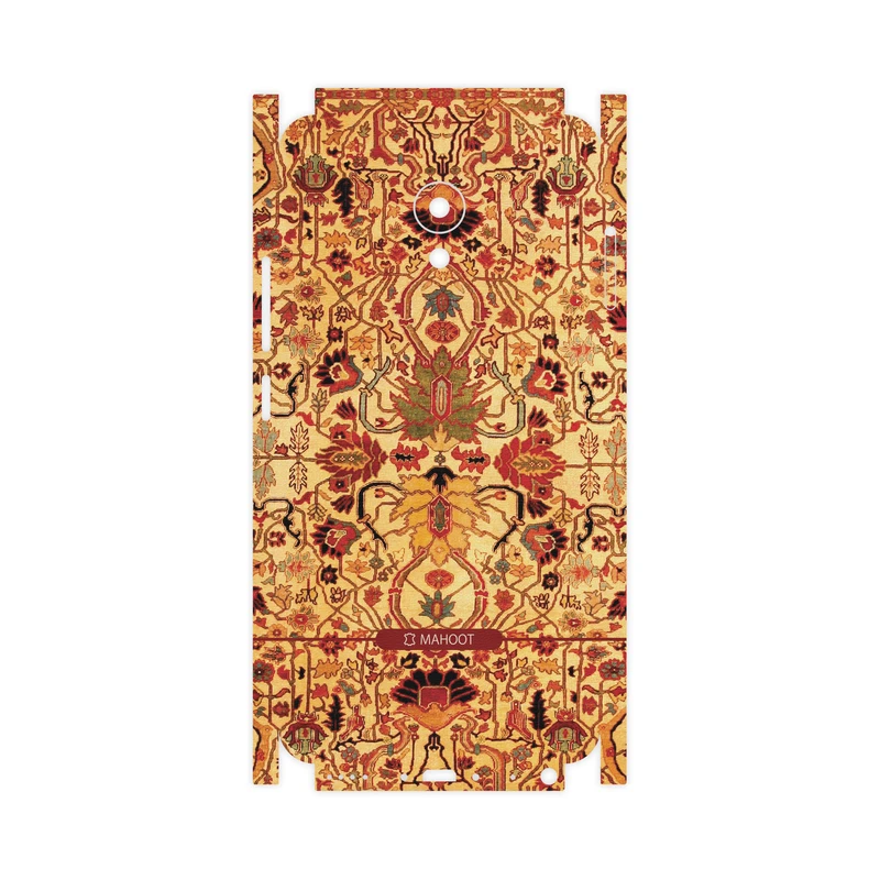 برچسب پوششی ماهوت مدل Persian-Carpet-Yellow-FullSkin مناسب برای گوشی موبایل میزو M5