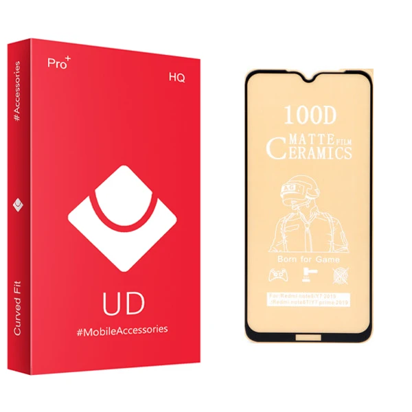 محاظ صفحه نمایش مات یو دی مدل +PRO مناسب برای گوشی موبایل شیائومی Redmi Note 8