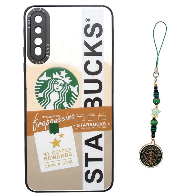 کاور طرح استار مدل آینه کد A11045 مناسب برای گوشی موبایل سامسونگ Galaxy A30s / A50 / A50s به همراه آویز