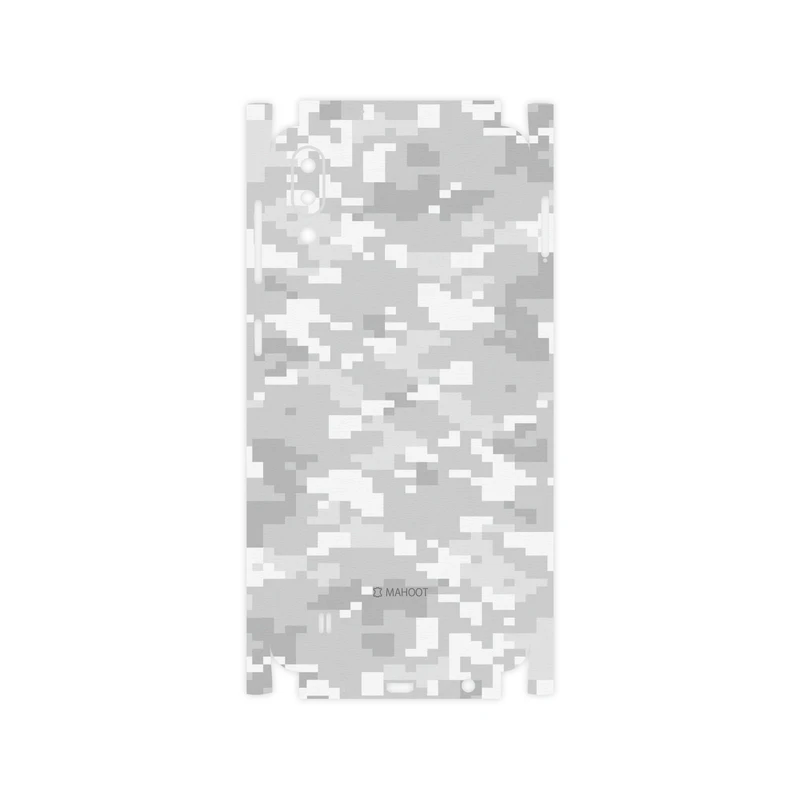 برچسب پوششی ماهوت مدل Army-Snow-Pixel-FullSkin مناسب برای گوشی موبایل سامسونگ Galaxy M10