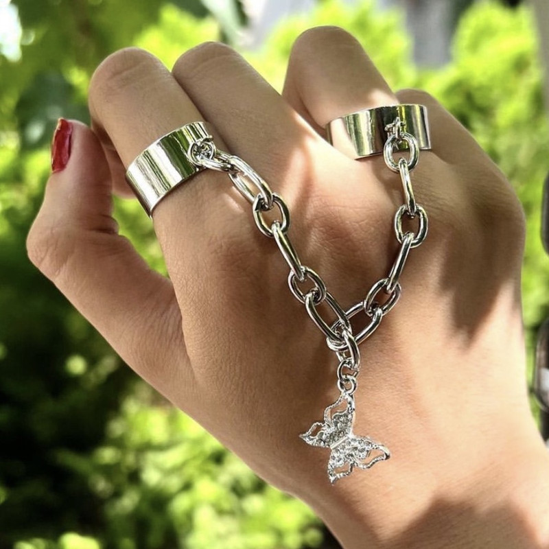 انگشتر زنانه مدل پروانه 163