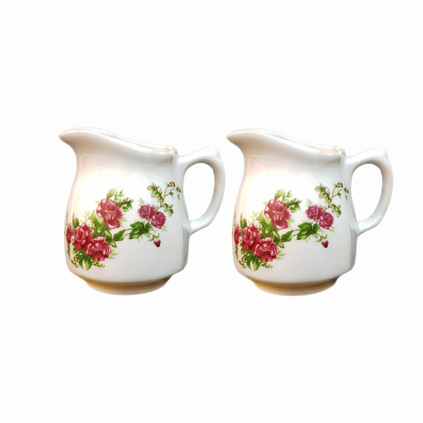 سس خوری مدل گل سرخی کد 12 مجموعه دو عددی