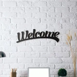 استیکر دکو رستا مدل WELCOME کد C183