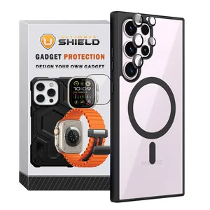 Ultimate Shield BRD Magsafe Ring cover suitable for Samsung Galaxy S25 Ultra with lens protector