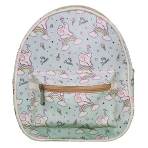 کوله پشتی بچگانه مدل چرم فانتزی کوچک کد 10