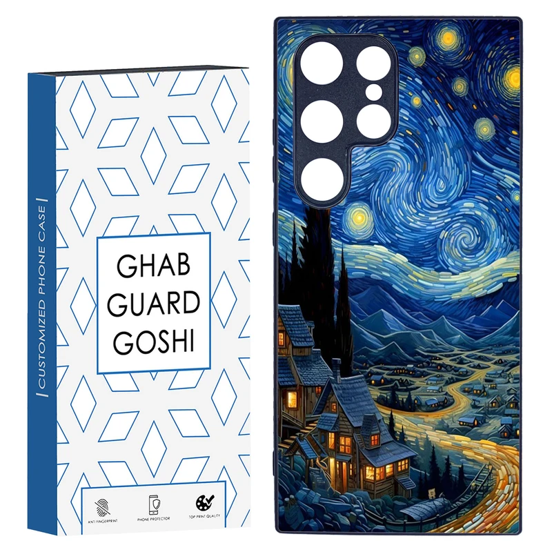 کاور قاب گارد گوشی طرح ونگوگ کد TPU-069 مناسب برای گوشی موبایل سامسونگ Galaxy S24 ULTRA