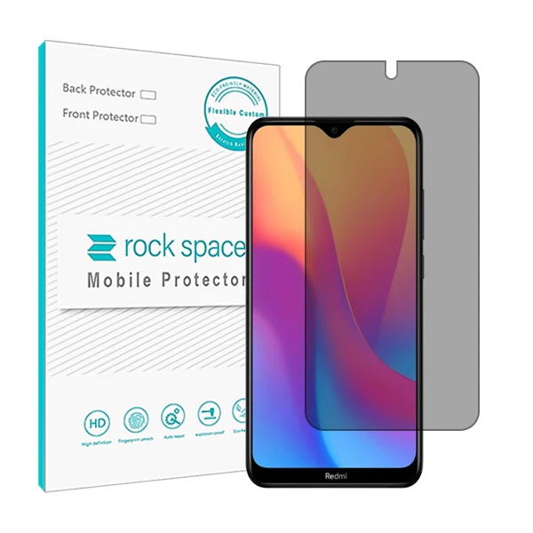 محافظ صفحه نمایش پرایوسی راک اسپیس مدل HyPRV مناسب برای گوشی موبایل شیائومی Redmi 8A Pro