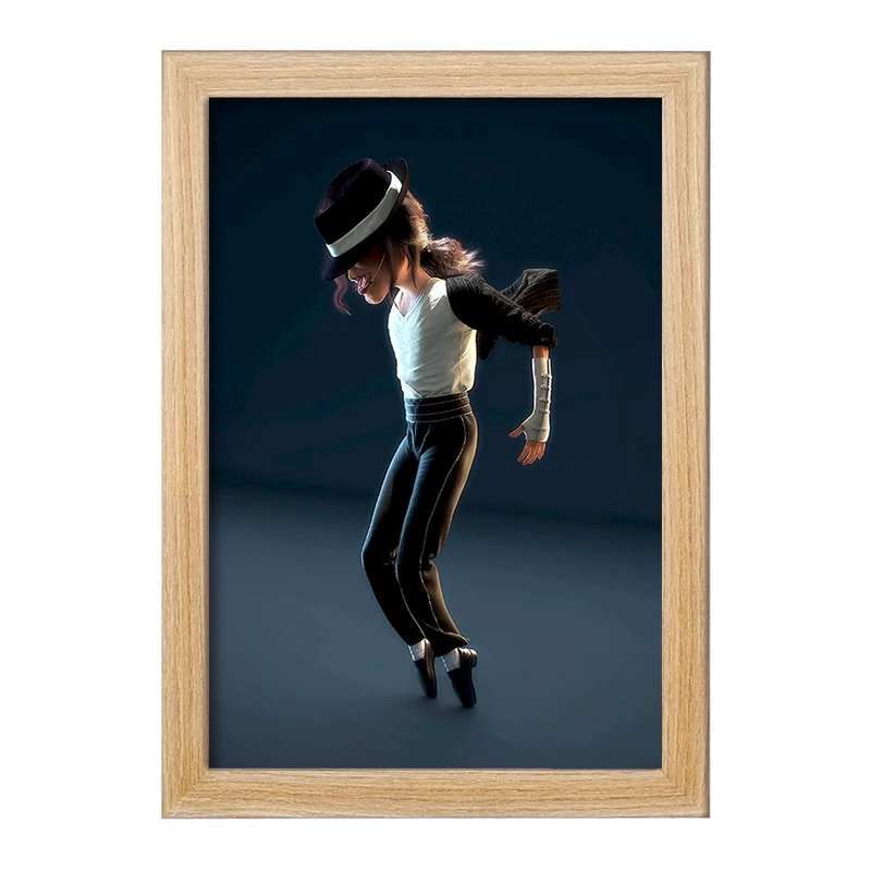 تابلو خندالو مدل مایکل جکسون کد F185