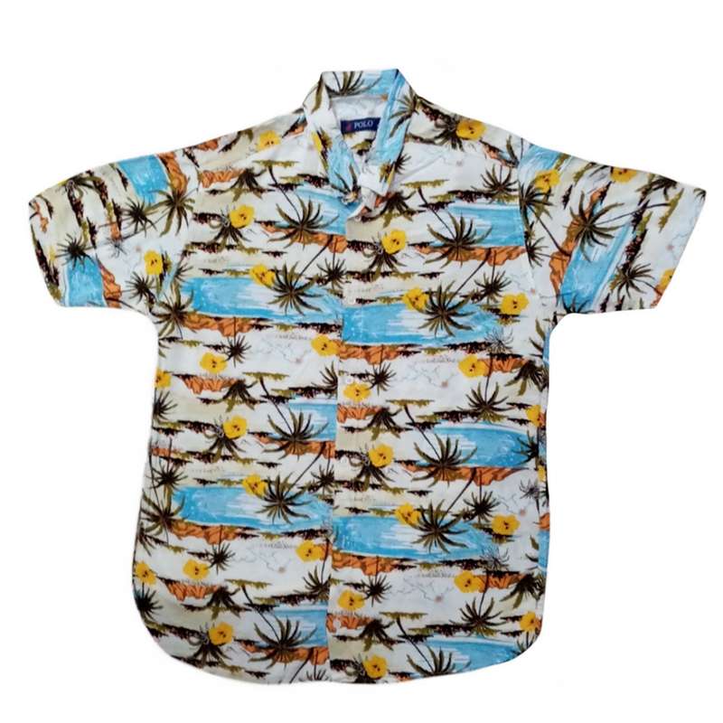 پیراهن آستین کوتاه مردانه مدل ساحل کد 35