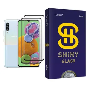 Atouchbo Shiny Glass MIX002 Screen Protector For Samsung Galaxy A90 5G Pack Of 2