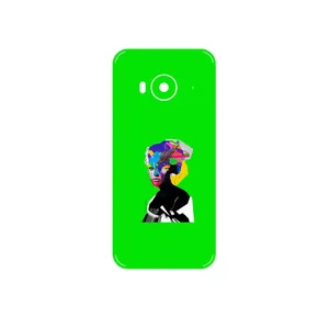MAHOOT Collage of Women Portrait 3 Cover Sticker for HTC One ME