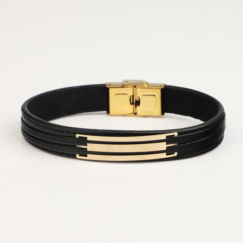 دستبند طلا 18 عیار مردانه مایا ماهک مدل MB1475