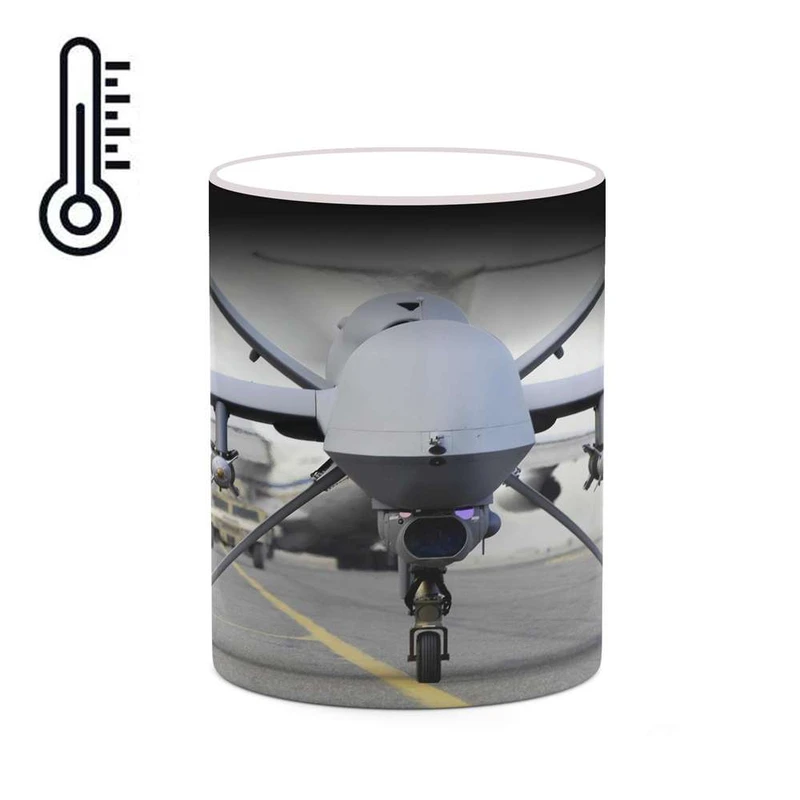 ماگ حرارتی کاکتی مدل هواپیمای جنگنده کد mgh20385