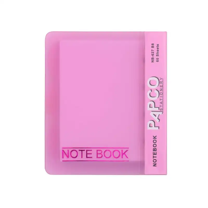 دفتر کلاسور 60 برگ پاپکو مدل 627 جیبی بسته ۴۸ عددی