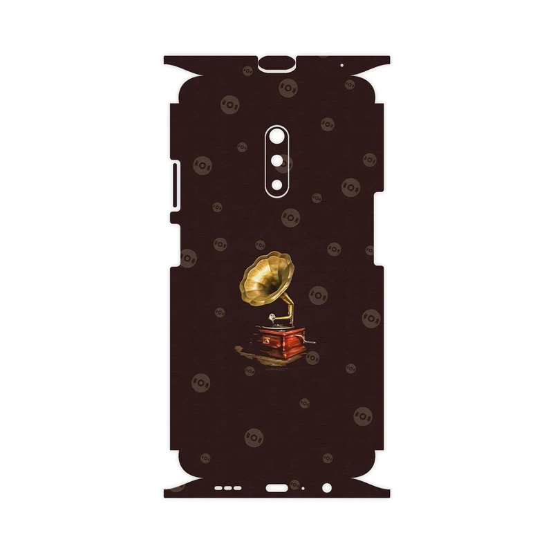 برچسب پوششی ماهوت مدل Gramophone Nostalgia-FullSkin مناسب برای گوشی موبایل اپو Realme X