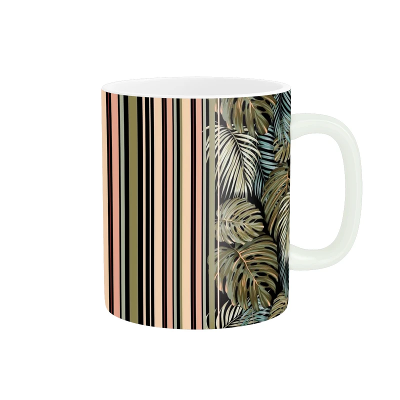 ماگ پاد آفرین طرح برگ کد 5468