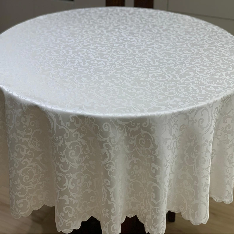 رومیزی رزین تاژ مدل نیلا سایز 150x150 سانتی‌متر