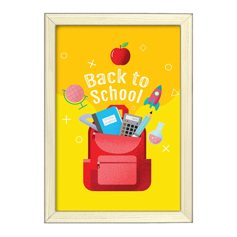 تابلو خندالو طرح بازگشت به مدرسه کد 30040