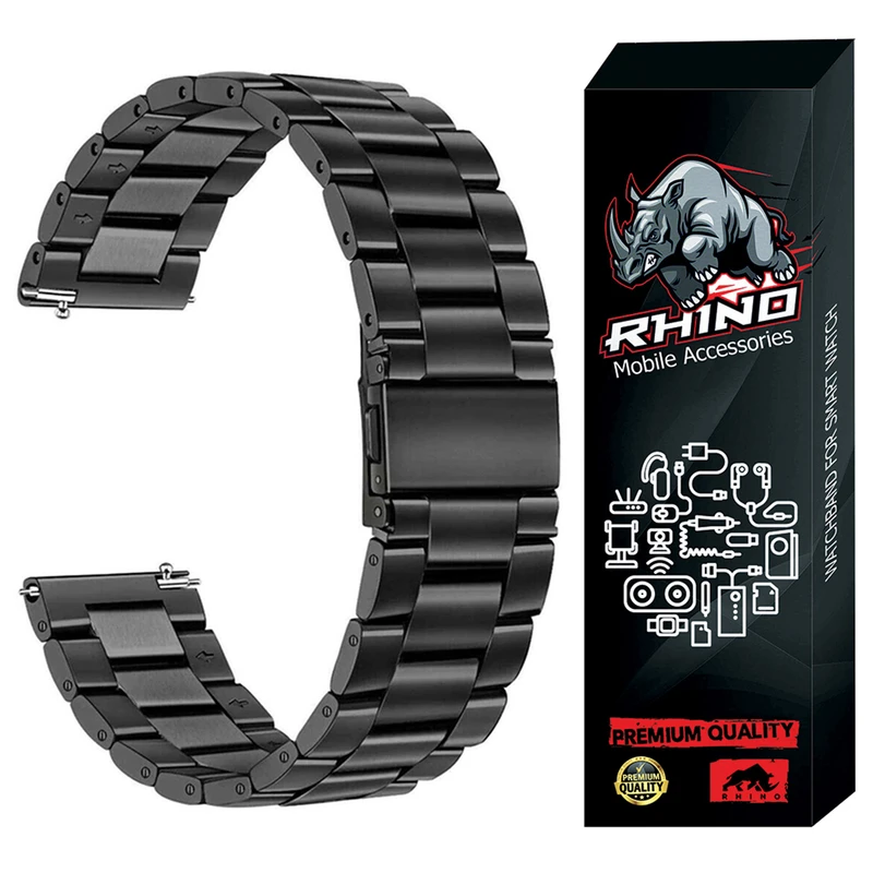 بند راینو مدل 3Bead مناسب برای ساعت هوشمند هایلو GST Lite
